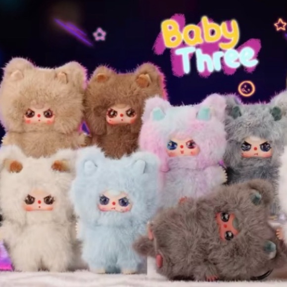🎯 Baby Three Wa Long Long Plush Pendant Blind Box - Picture 12 of 16